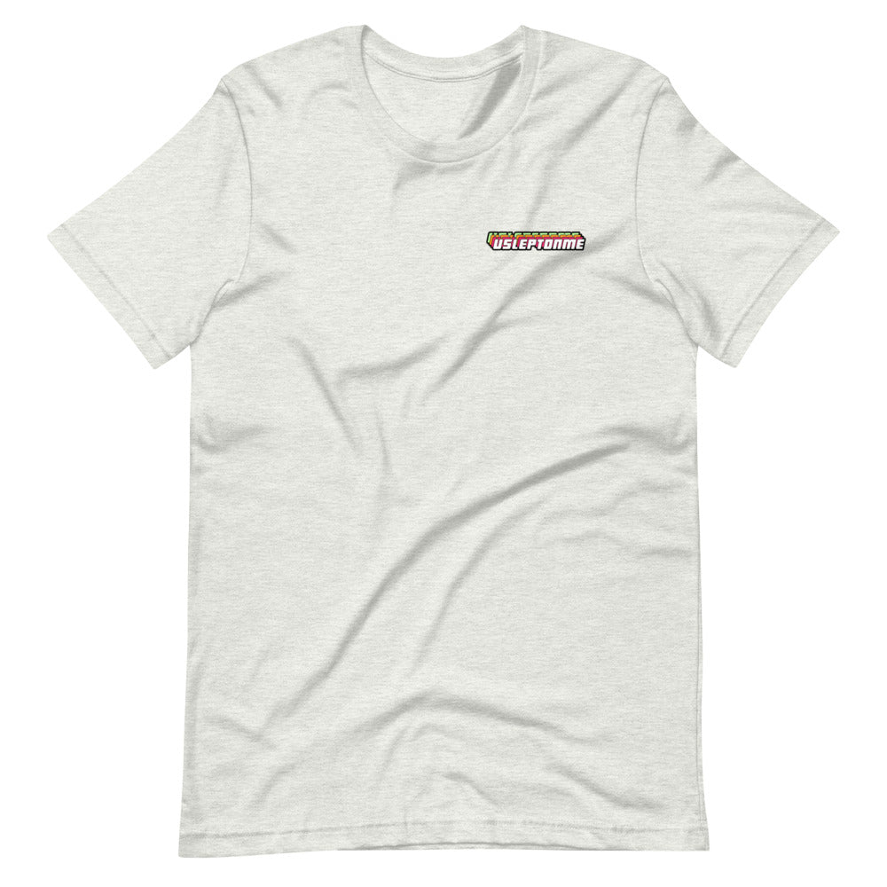 U SLEPT ON ME 3D logo Short-Sleeve Unisex T-Shirt