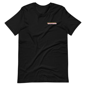 U SLEPT ON ME 3D logo Short-Sleeve Unisex T-Shirt