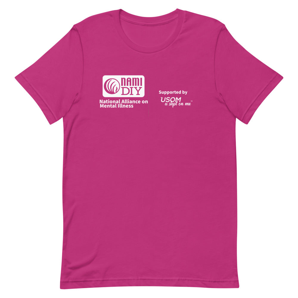 NAMI, National Alliance on Mental Illness Short-Sleeve Unisex T-Shirt- more colors