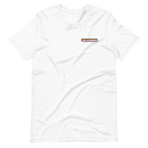 U SLEPT ON ME 3D logo Short-Sleeve Unisex T-Shirt